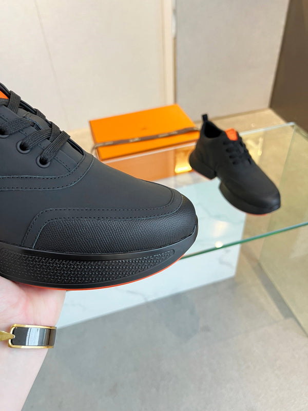 Sneaker HM Giga 50 in pelle di capra nera