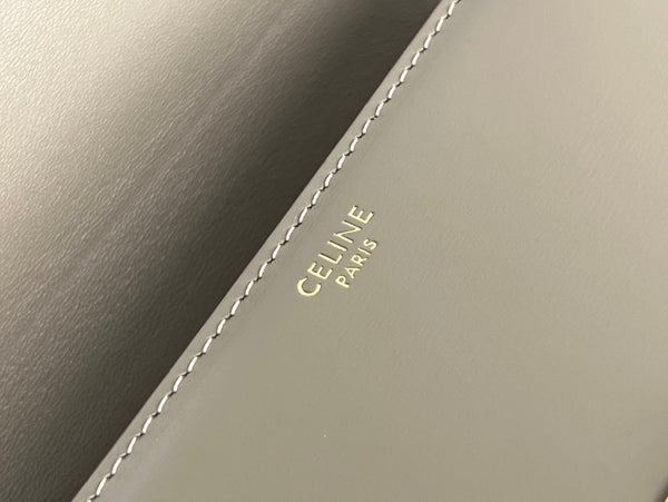 TRIPHOME TEEN 22 PEBBLE GRAY PELLE DI MUCCA