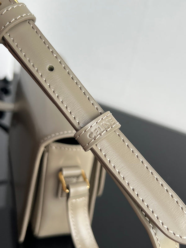 TRIPHOME TEEN 22 PEBBLE GRAY PELLE DI MUCCA