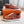 SNEAKER HM BOOMERANG IN PELLE DI VITELLO COLOR MATTONE