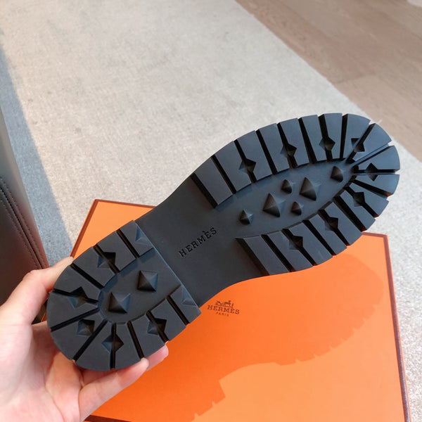 MOCASSINO HM HITCH IN PELLE DI VITELLO NERA E BIANCA