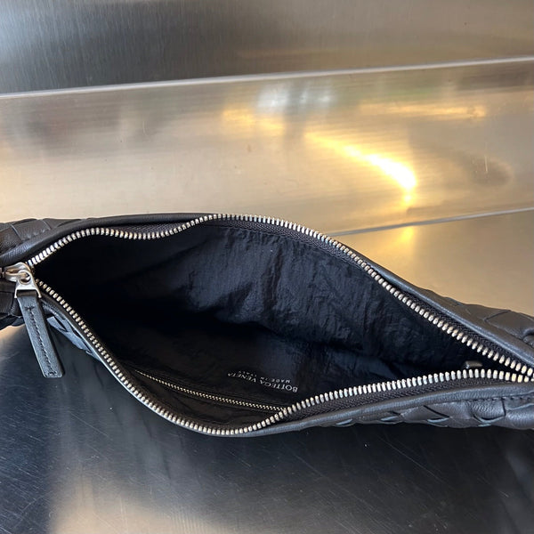 BORSA BUDDY 59 IN PELLE DI VITELLO NERA