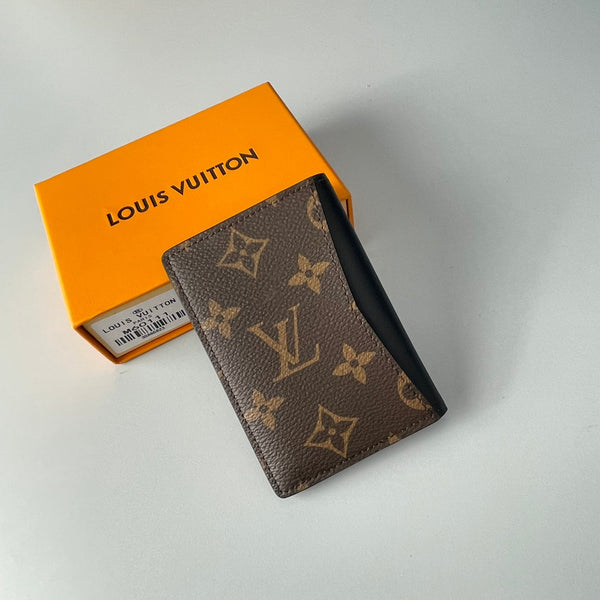 LV M60111 Pocket Organizer Cross Grain & Canvas 221646