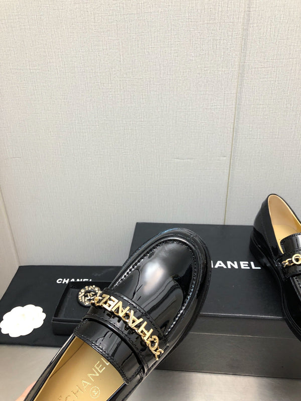 CC 25C Loafer Black Glossy Calf Leather 212974