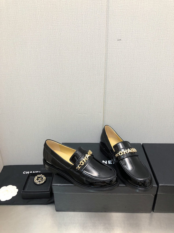 CC 25C Loafer Black Glossy Calf Leather 212974