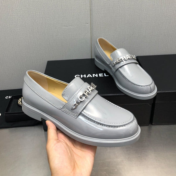 CC 25C Loafer Periwinkle Glossy Calf Leather 212975