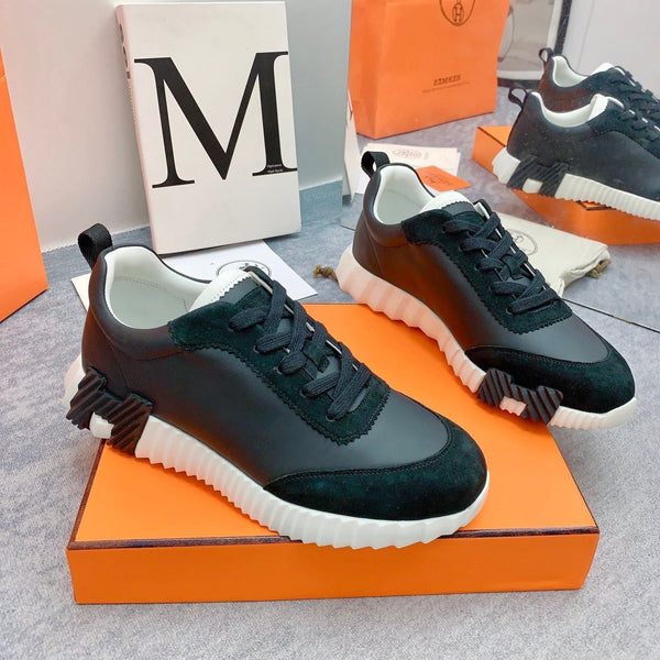 HM Bouncing Sneaker In Black Lambskin 106423