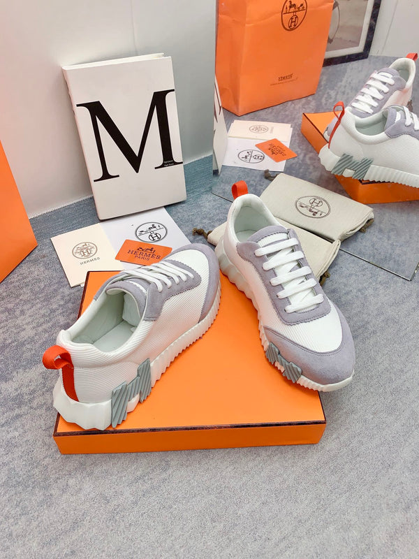 HM Bouncing Sneaker In Grey Mesh Fabric 106455