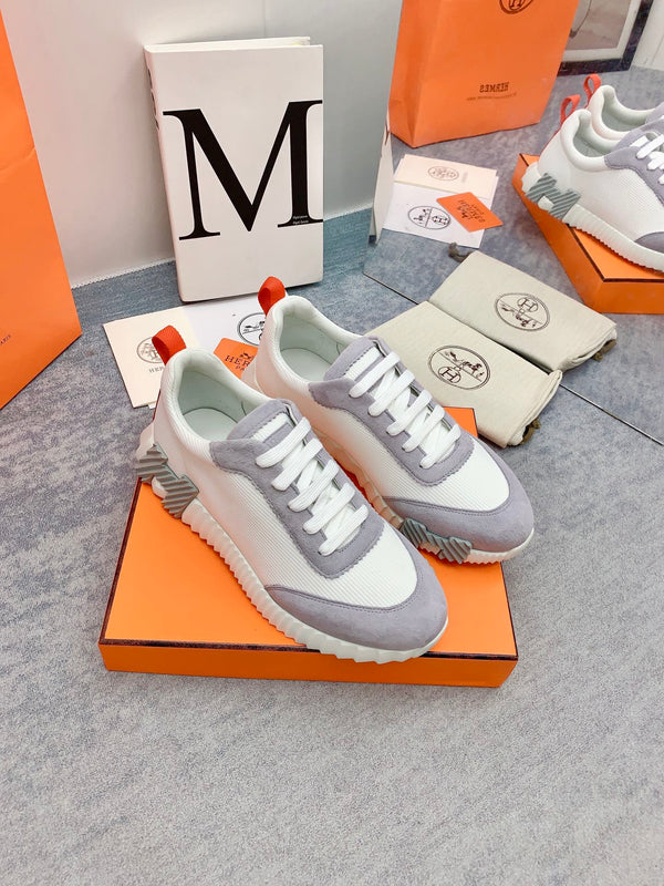 HM Bouncing Sneaker In Grey Mesh Fabric 106455