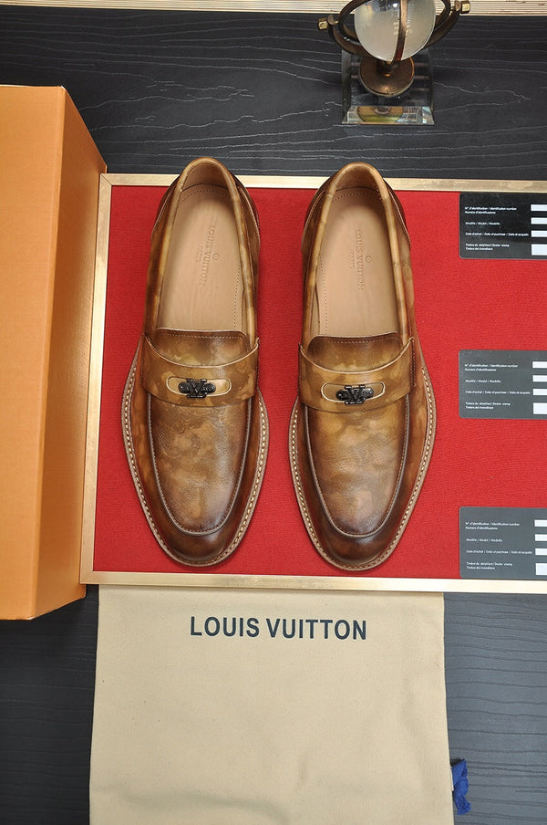 MOCASSINO LV FLEX IN PELLE DI VITELLO MARRONE MOCHA