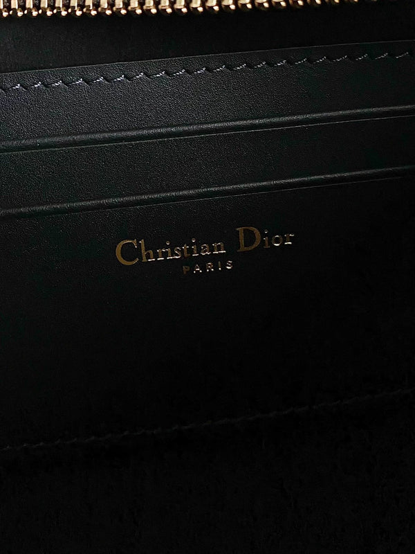 MINI HOBO 23 BAG IN BLACK CALFSKIN