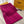 FF 180 CM SCRAF IN MAGENTA PURPLE CASHMERE AND WOOL