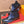 LV CHELSEA ANKLE BOOT IN BLUE OMBRE BLACK CALFSKIN