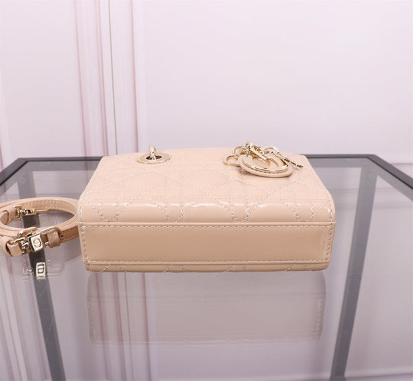MICRO LADY D-JOY 16.5 BEIGE LAMBSKIN