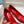 PRA BASIC HIGH-HEELED CRIMSON SATIN