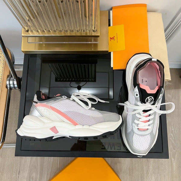 LV RUN 55 SNEAKER ROSA NERO