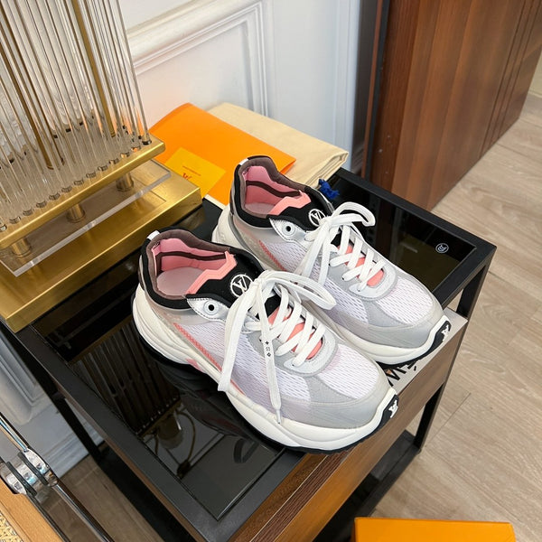 LV RUN 55 SNEAKER ROSA NERO