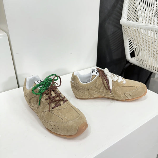 Miu Balance 530 SL Suede Sneaker