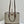 OPHIDIA SMALL TOTE BAG 31 BEIGE CANVAS AND BROWN CALFSKIN