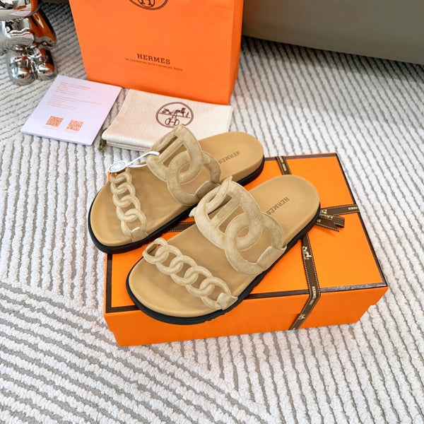 HM Extra sandal Beige Suede  963523