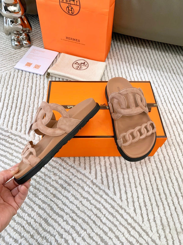 HM Extra sandal Rose Perle Suede 963524