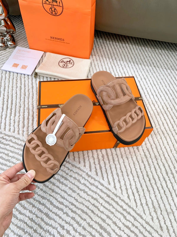 HM Extra sandal Rose Perle Suede 963524