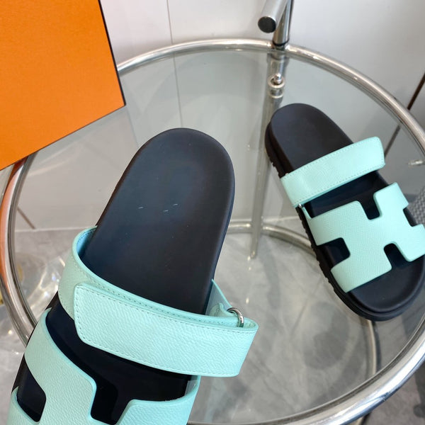 Sandalo EPSOM CYPRUS in pelle Tiffany chiara