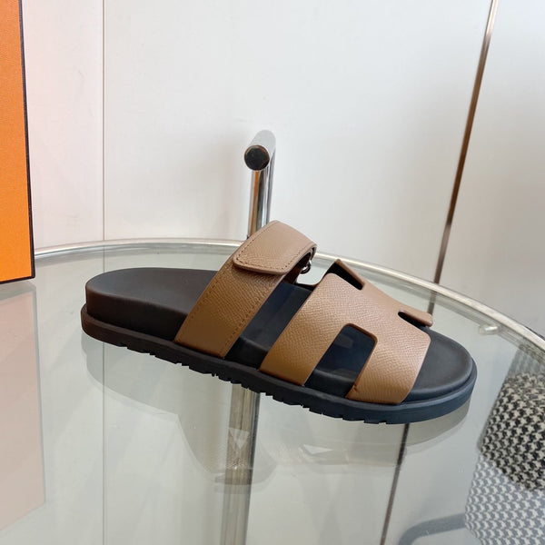 Sandalo EPSOM CYPRUS in pelle marrone