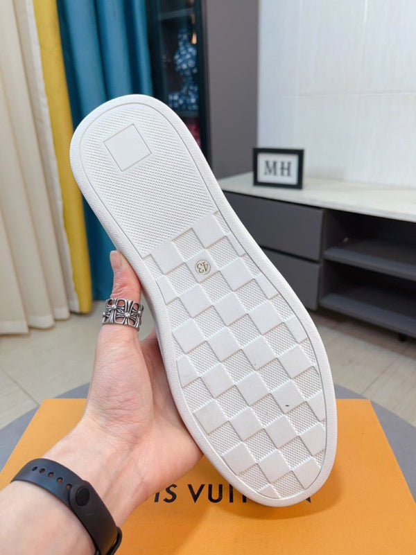 LV RIVOLI WHITE BROWN MONOGRAM