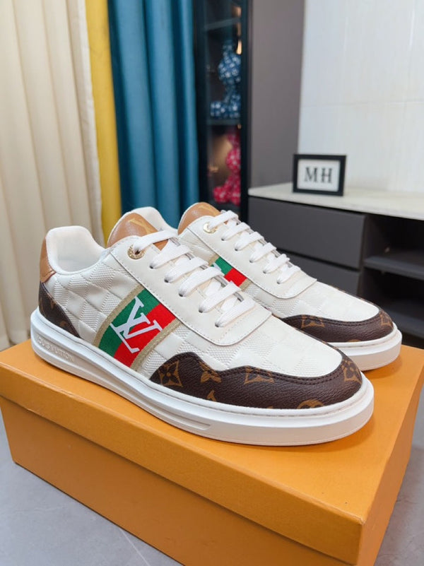 LV RIVOLI MONOGRAM WHITE BROWN