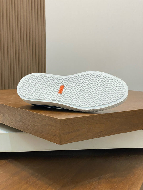 HM GAME SLIP-ON SNEAKER COBALT CALFSKIN