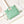 cc 24s31 mini shopping bag 22cm light green lambskin gold hardware