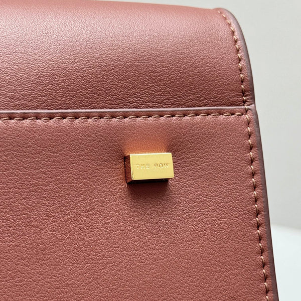 The Row Margaux 15 38cm Tote Bag In Smooth Calfskin