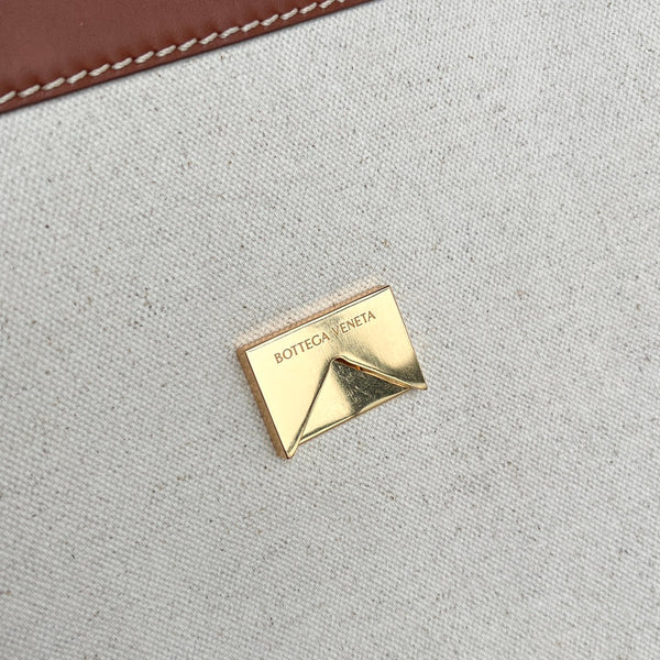 ZAINO ANDIAMO GRANDE 48 IN PELLE DI VITELLO WOOF LEGGERA E TELA