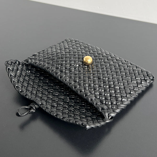 BORSA MINI COBBLE 20 IN PELLE DI AGNELLO NERA