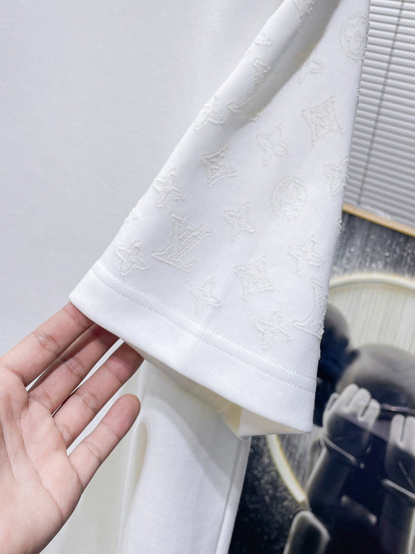 T-SHIRT IN COTONE BIANCO LV 238806