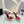 SL CRYSTAL THIN BELT HIGH HEELS RED SATIN