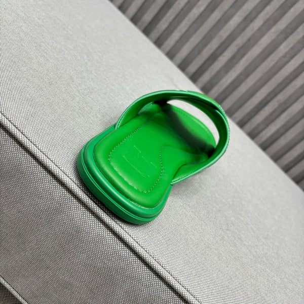 LV VENICE MULE SANDALS KELLY GREEN