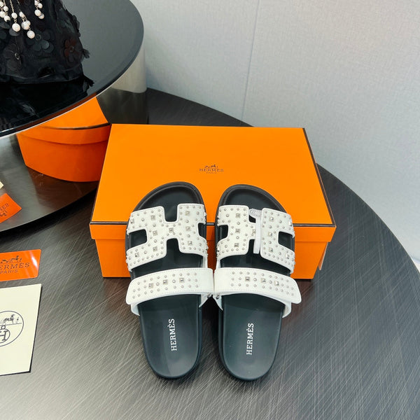 SANDALO CYPRUS BIANCO MIX NERO PELLE DI VITELLO SPECIALE