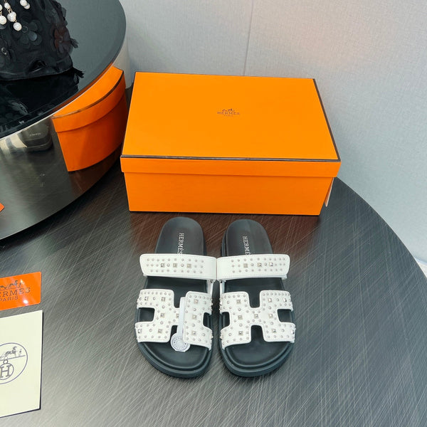 SANDALO CYPRUS BIANCO MIX NERO PELLE DI VITELLO SPECIALE