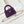 cc 24a nano 19cm kelly shopper bag purple lambskin