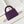 cc 24a nano 19cm kelly shopper bag purple lambskin