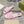 GG  Interlocking double G hollow slippers PInk Rose