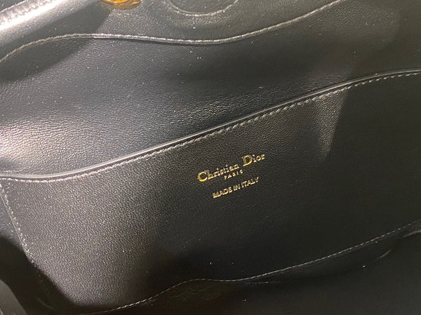 meidum cd nolita 27cm black macrocannage lambskin