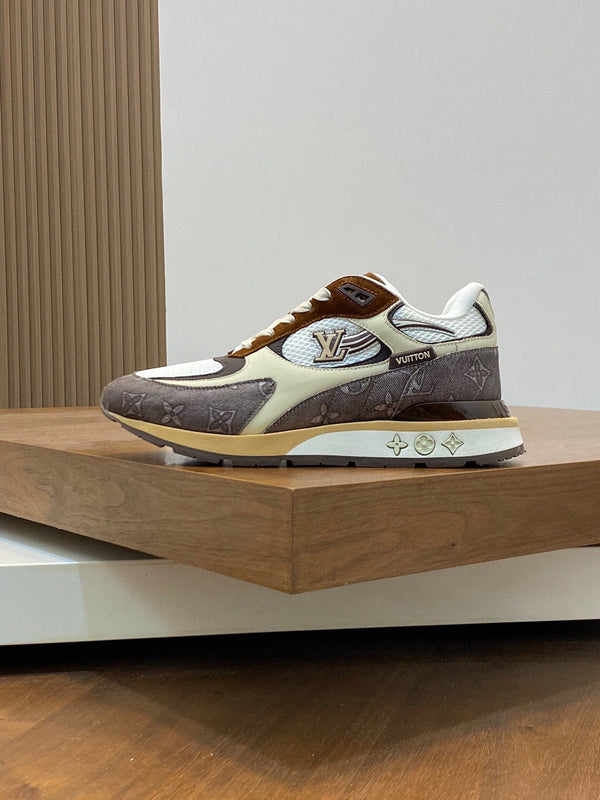 SCARPE DA GIOCO LV RUN WAY MARRONE CHIARO