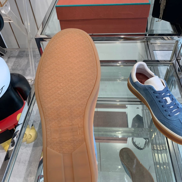 LP TENNIS WALK SNEAKERS AEGEAN SUEDE