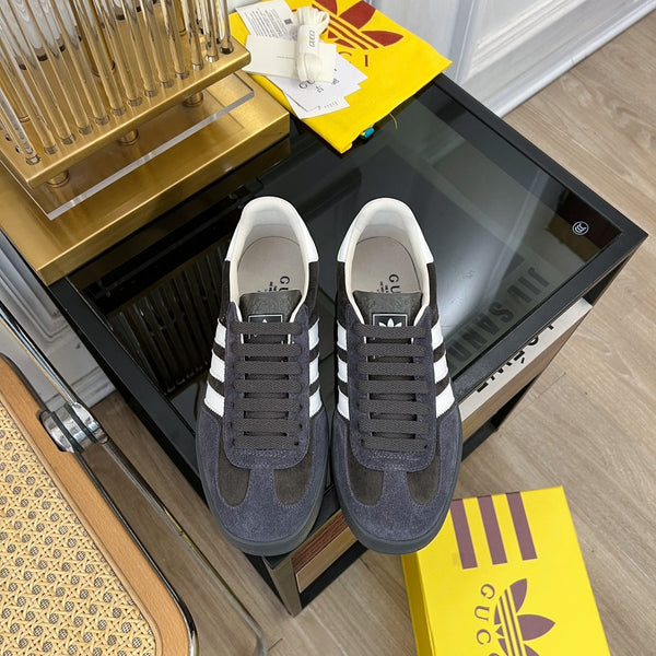 GG & ADIDAS GAZELLE SNEAKER BLACK VELVET