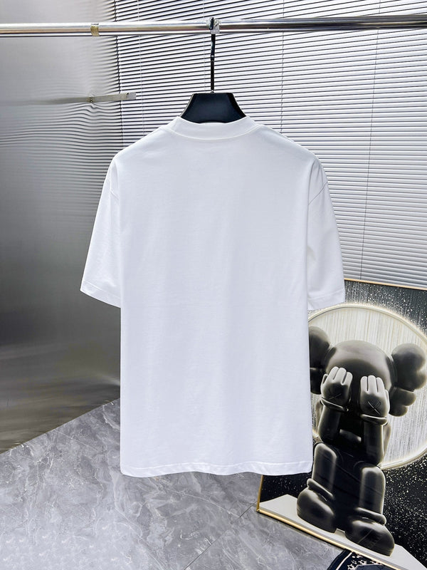 LV T-SHIRT IN WHITE COTTON EIFFEL TOWER PRINT 238804