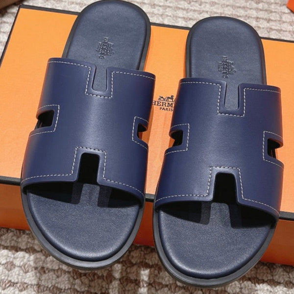 HM Izmir Sandals Indigo Calfskin 294946