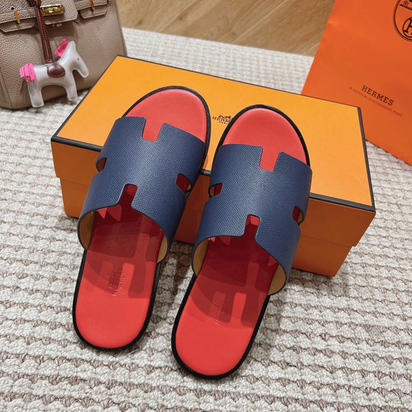 HM Izmir Sandals Red Blue Lambskin 294947